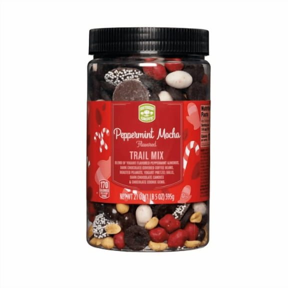 Southern Grove Peppermint Mocha Flavored Trail Mix, 21 Oz , 2 Pack