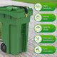 thumbnail image 5 of Trash Can Lock,Garbage Can Lock for Animal with Metal Claw 2pc, 5 of 5
