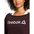 thumbnail image 4 of Reebok Women's Studio Off the Shoulder Sweatshirt, Sizes XS-XXXL, 4 of 5
