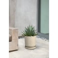 thumbnail image 6 of Veradek Mason Series Kona 10" Plastic-Stone Planter Tray 2-Pack Sand, 6 of 8