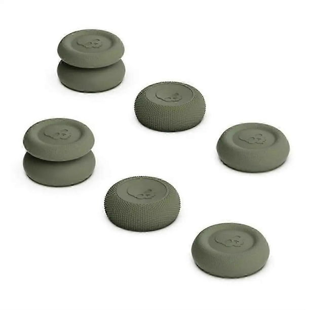 6PCS Thumb Stick Grip Cap Cover for Ally/ Joystick Cap FPS/ Silicone Non-Slip Thumbstick Case D