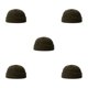 thumbnail image 1 of Qarigey Gorro de , gorro polar a prueba de frío, accesorios de ciclismo, gorros de calavera transpirables de invierno, verde militar ejercito verde 5Conjunto, 1 of 6