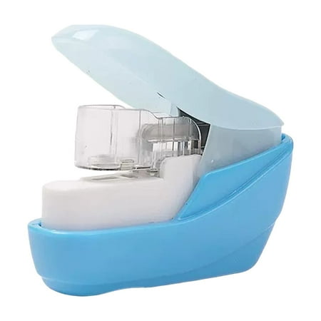 

Pocket Stapler Stapleless Stapler School Tools Paper Capacity 4 Sheets Effortless For Student Crafts for Kids Ages 4-8 Bulk Stationery Pens Arts And Crafts for Kids Ages 8-12 Boys