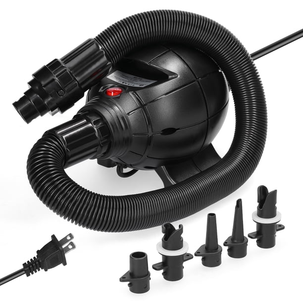 Bomba de aire de 800W, portátil, conveniente, tamaño pequeño, herramienta de inflado para acampar e Tomshoo Inflador eléctrico