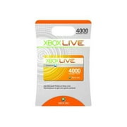 Microsoft Xbox Live - Xbox 360 point pack - 4000 points