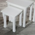 thumbnail image 5 of 3-Piece Nesting Table Set, White, 5 of 5