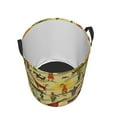 thumbnail image 3 of Goofa Ethnic African Printed Circular Hamper,Laundry Basket with Handles,Storage Baskets Foldable,Large Capacity Laundry Hamper-Small, 3 of 8