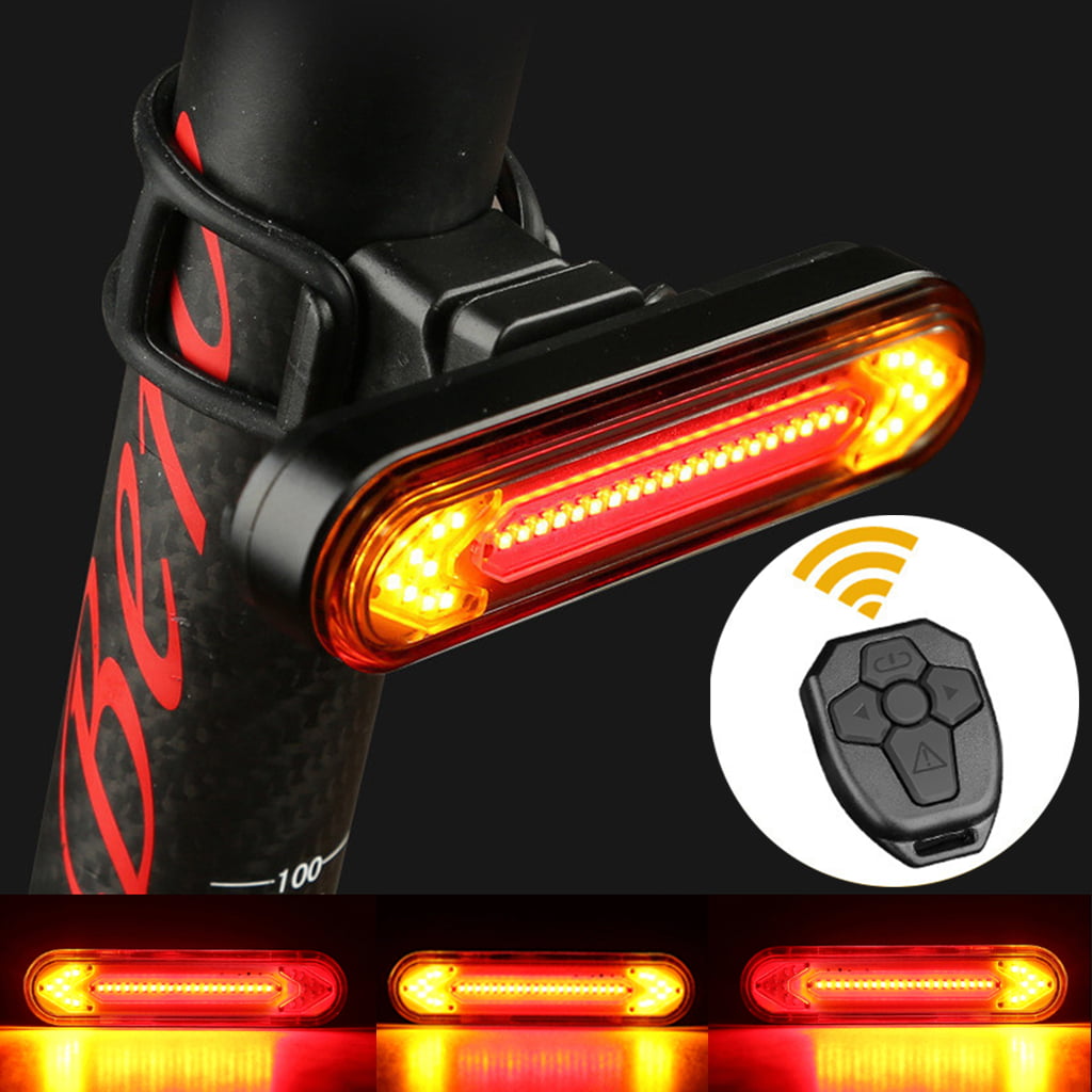 LED Super Bright Bike Rear Tail Light 4 Lighting Modes Easy Installation 