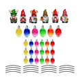thumbnail image 1 of Christmas Light Bulb Honeycomb Reflective Decal Festival Car & Fridge Sticker Toys, 1 of 9