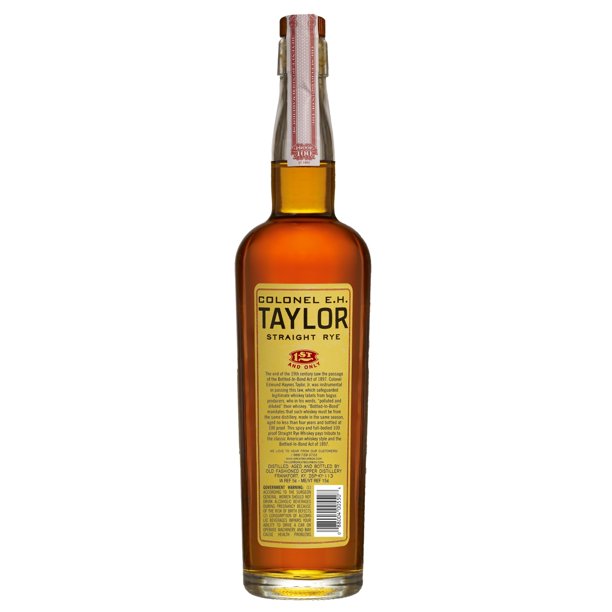 E.H テイラー ストレートライ 100プルーフ 750ml 50％ バーボン E.H. Taylor Kentucky Rye Whiskey 750ml 100 Proof for Office