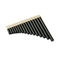 thumbnail image 3 of Xuanheng 16 Pipe Pan Flute Easy Learning Teaching Panpipe for Music Lover Performance Beige Brown, 3 of 8