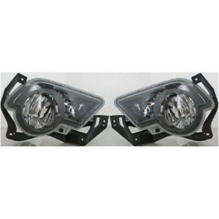 Fog Driving Lights Lamps Left & Right Pair Set For 2002-2006 Chevrolet Truck