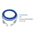 thumbnail image 4 of Strong 10/16/32FT Dog Tie-Out Cable Leash Steel Wire Metal Chain Pet Leash Extra Leashes, 4 of 9