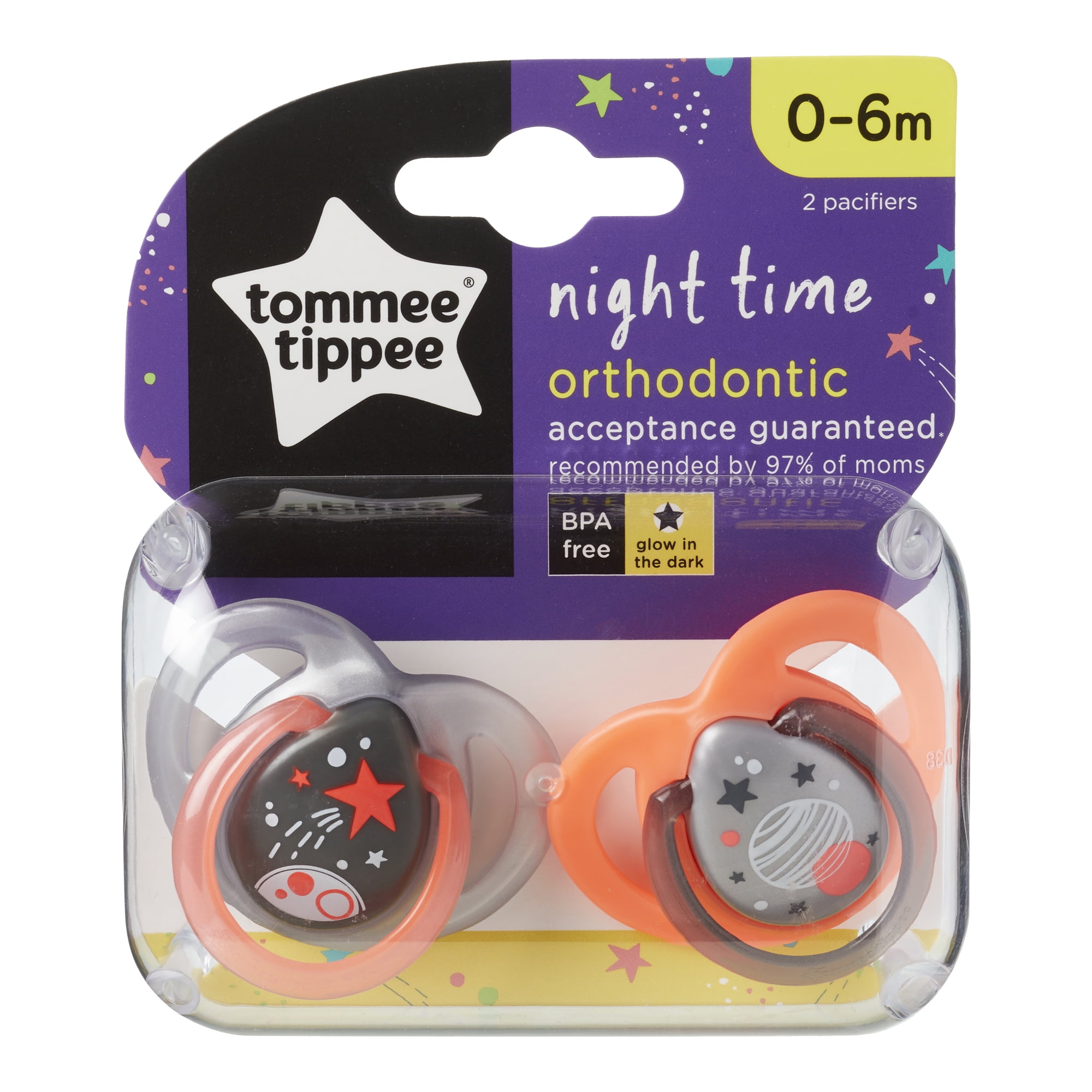 Tommee Tippee 433362 Night Time 6-18m New Designs 