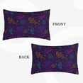 thumbnail image 2 of Pofeuu Colorful Snake Print Polyester Microfiber Plush Pillowcases, Super Soft and Cozy Pillow Case Covers with Envelop Closure（Pillow core not included）-20"x30", 2 of 6
