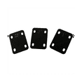 Guitar Neck Shims 3Pcs 0.25°, 0.5°, and 1°Degree Gasket for Guitar and Bass BoltOn Neck Repair