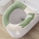 thumbnail image 4 of Household Toilet Seat Cushion Universal Use Knitted Toilet Seat Cover Season Washable Toilet Seat Cushion O Shape, 4 of 6