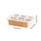 thumbnail image 3 of Caja de Plástico para Refrigerios con Cuatro Compartimentos, Lonchera para Niños con Alimentos Frescos, 3 of 6