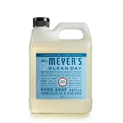 Mrs. Meyer's Clean Day Liquid Hand Soap Refill with Olive Oil and Aloe Vera, Rain Water Scent, 33 oz