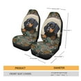 thumbnail image 5 of Xoenoiee Dachshund Dog Boho Mandala Print Car Seat Covers High Back Design Front Seats Only, Universal Fit All Weather Vehicle Seat Cover Protectors for SUV Truck Sedan, 5 of 6