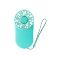 thumbnail image 4 of Mini ventilador de mano con carga USB, cordón para exteriores, ventilador eléctrico portátil S, 4 of 5