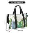 thumbnail image 2 of Travel Duffle Bag Cartoon Cactus Travel Tote Bags Carry on Luggage Waterproof Weekender Bags with Top Handle Adjustable Shoulde Strap for Travel Gym, 2 of 5