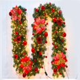 thumbnail image 1 of 2022 Diseño moderno Navidad 10 pies Garland Berry Adorno para árbol de Navidad Decoración navideña, 1 of 4