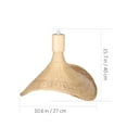 thumbnail image 2 of CATIEBYE Craft Hanging Light Brown Decorative Home 1 Piece Lighting, 2 of 6