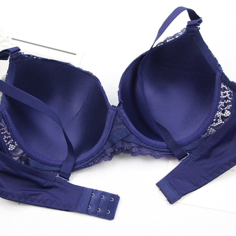 Underwire Push Up Bra Plus Size Push Up Bra With Floral Lace ...