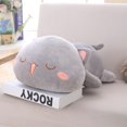 thumbnail image 2 of 35-65 Kawaii Lying Cat Plush Toys Stuffed Cute Cat Doll Lovely Animal Pillow Soft Cartoon Toys for Children Girls Christmas Gift zhangyuxiang LED, 2 of 2