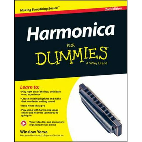 Pre-Owned Harmonica for Dummies (Paperback) 1118880765 9781118880760