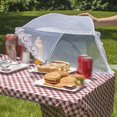 thumbnail image 3 of Reusable Mesh Food Covers for Outdoor Activities, Jumbo Pop-Up Food Protector, 3 of 10