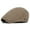 Light Khaki, variant on Men's Classic Solid Color Cotton Newsboy Ivy Hat Sun Beret Cap