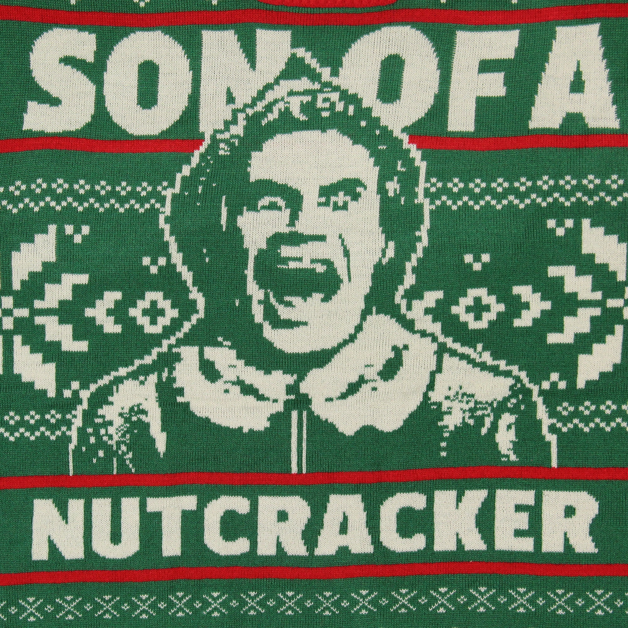 ELF The Movie Men's Buddy Son of a Nutcracker Ugly Christmas Adult Holiday Knit Pullover Sweater