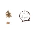 thumbnail image 1 of Escultura De Hoja De Metal Abstracta Nórdica Con Soporte De Exhibición De Madera, Adorno Creativo Para Mesa, Fiesta, Decoración Del Hogar, Regalo, Organizador De Almacenamiento, Estante, 1 of 8