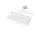 thumbnail image 4 of Jarrón de flores acrílico rectangular para centro de mesa floral, ideal para el hogar y la sala de estar. 10 hoyos, 4 of 9