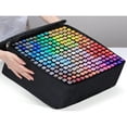 thumbnail image 2 of YOPTOP 48/60/80/120/168 Colors Art Markers Alcohol Markers Set, Double Ended Artist with Carrying Case Great for Coloring, Painting, Sketching, Card Making and Illustration,48 Colors, 2 of 7