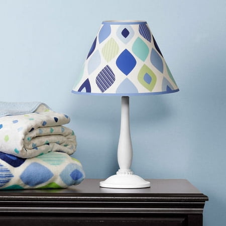 Baby Boom Table Lamp, Blue Mosaic
