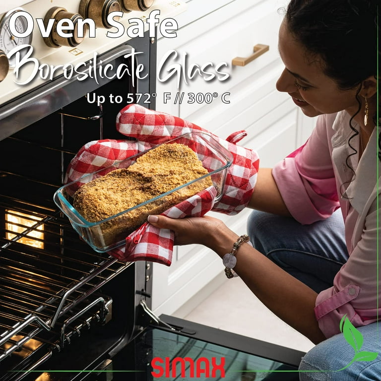 Microwave Oven Safe Heat Resistant Borosilicate Glass Food