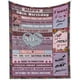 thumbnail image 1 of LHSHID Custom Blanket 50th Birthday Gifts for Her Best Birthday Gifts for 50 Year Old Female Women Mom Grandma 50th Birthday Gift Ideas 60"x80", 1 of 4