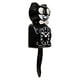 thumbnail image 2 of Kit de reloj de pared Cat Klock Gentlemen The Original Classic Black, 2 of 7