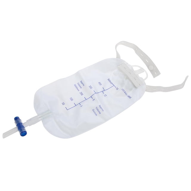 Bolsa de orina Fugacal 500 ml Pantalones para incontinencia ponible para Hombres Catéter portátil