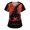 Ginger, variant on Scrubs for Women Plus Size Short Sleeve V Neck Scrubs Halloween Printed Stretchy Casual Shirt Medical Basic Lightweight Womens Blouses with Pockets, Orange S