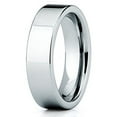 thumbnail image 2 of Silly Kings 6mm Silver Tungsten Carbide Wedding Band Shiny Polish Ring Comfort Fit Unisex, 2 of 3