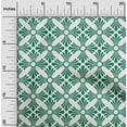 thumbnail image 2 of oneOone Rayon Green Fabric Mosaic Sewing Craft Projects Fabric Prints By Yard 56 Inch Wide, 2 of 5