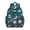 Blue-green, variant on Fresh Avocado Print Backpack for Teens - Waterproof Ergonomic Daypack with Spacious Compartment & Secure Chest Buckle