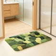 thumbnail image 4 of Colorful Abstract Textured Bath Rug,Soft Non-Slip Plush Mat,Quick Absorbent Machine Washable Floor Rug for Bathroom,Household,Indoor Decor, 4 of 6