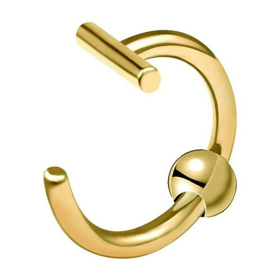 Clearance! Lip Rings Fake Spring Clip On Nose Rings Fake Lip Hoop Rings Body Piercing P7I7