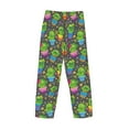 thumbnail image 3 of Vsdgher Cactus In Pots Print Mens Pajama Pants Sleep & Lounge Pants, PJ Bottoms With elastic waistb and Pockets, 3 of 5