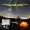 thumbnail image 4 of "18V Cordless LED Work Light - 7200LM Brightness, 144W Power, Adjustable Multi-Angle Lighting for Outdoor Camping & Emergency Use (Battery Not Included)", 4 of 6